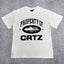 Corteiz Property of CRTZ T-Shirt – White/Black
