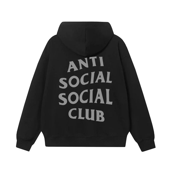 Anti Social Social Club Black Hoodie Hover Image