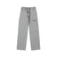 Fear Of God Essentials Text Logo Straight‑Leg Sweatpants Medium Heather Grey