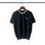 Rhude Contrast Collar Trim Knit Short Sleeve Oversized T‑Shirt