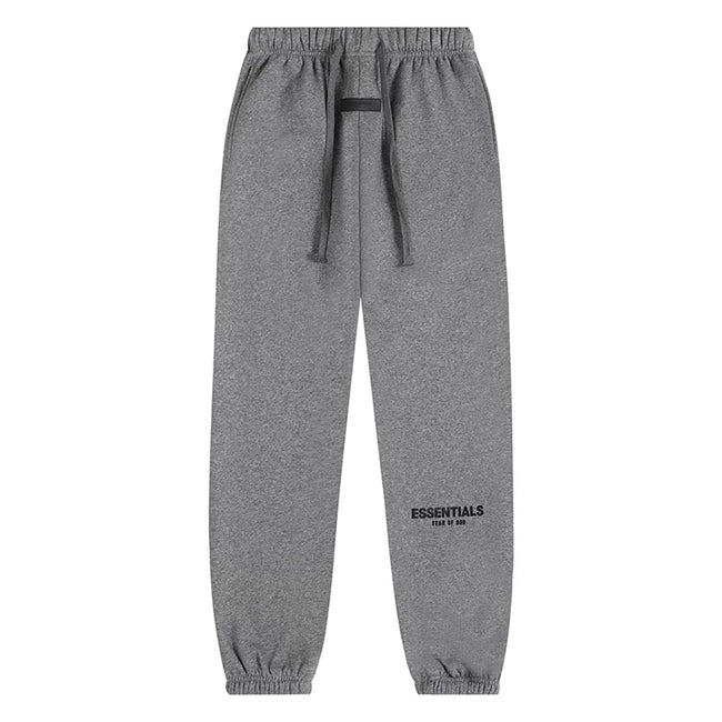 Fear Of God Essentials Logo Jogger Sweatpants Medium Heather Grey Hover Image