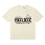 Rhude Yacht Club Regatta Flag Logo Cream Oversized T‑Shirt